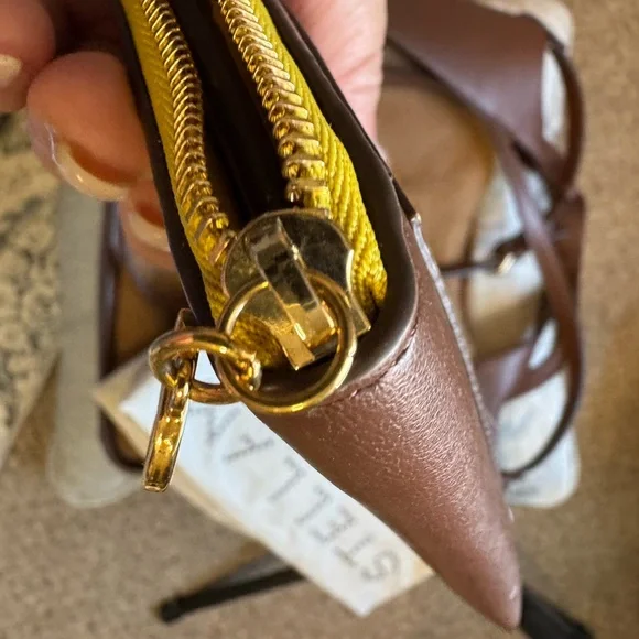 Stella McCartney Vegan Teddy bag and a wallet preowned - Picture 6 of 17